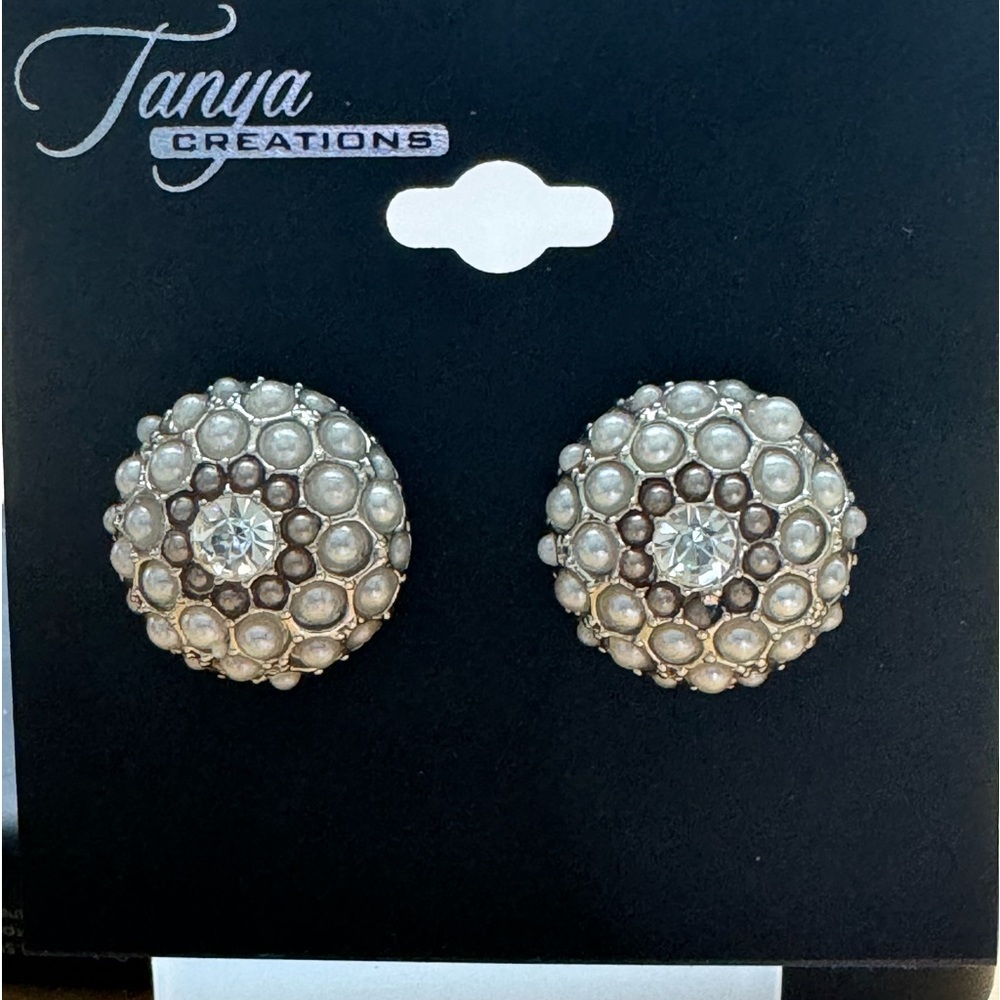 High-End Department Store Designer One of Kind Statement Earrings